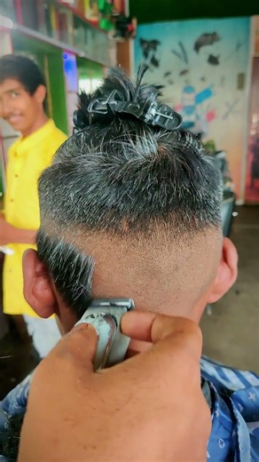 High Fade Slick Back 🔥Haircut