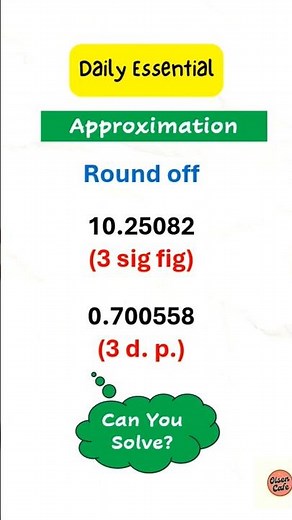 Rounding Off Made Easy! 🔢 | Significant Figures & Decimal Places