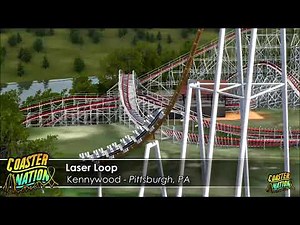 Laser Loop - Kennywood Pittsburgh PA