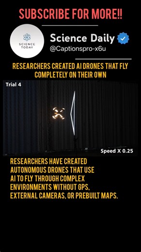 Scientists Built Self-Flying Drones Powered by Al