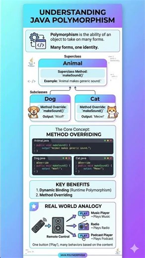Java Polymorphism Hack 💻 #java #polymorphism #coding #programming #education