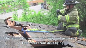 32K views · 147 reactions | ****DO NOT ATTEMPT EXCEPT WITH ADULT SUPERVISION*** Shorty: Roof bail with Roof Hook. | Rise Above Fire Training, LLC | Facebook