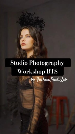 FashionPhotoLab studio photography workshop behind the scenes #fashionphotography