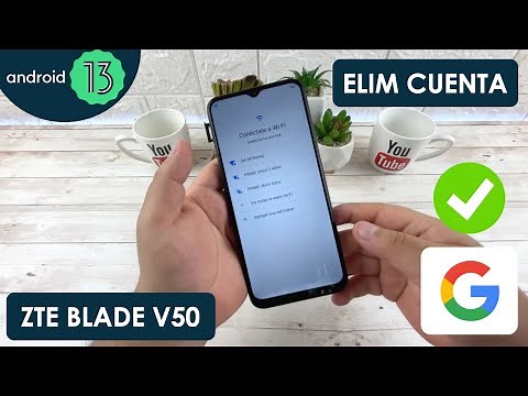 Eliminar Cuenta de Google ZTE Blade V50 | Android 13