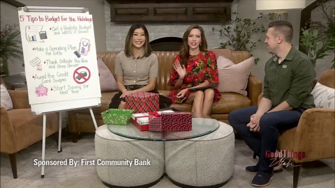 Holiday Spending Got You Stressed? First Community Bank Breaks Down How to Save Smart