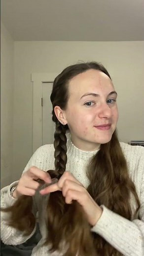 Spring Hairstyles Week!💐 Day 4: Twists into Pigtail Braids!🤍 #braidhairstyles #pigtails