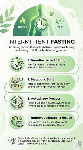 Intermittent Fasting 101:The 16/8 Method Explained #IntermittentFasting #FastingForBeginners #shorts