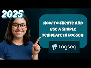 How to Create and Use a Simple Template in Logseq [A Quick Guide]