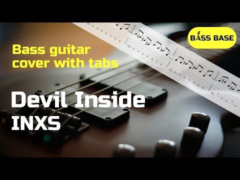 INXS - Devil Inside - Bass cover with tabs
