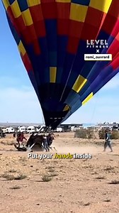 212K views · 976 reactions | Hot air balloon crash landing  | Level Fitness | Facebook