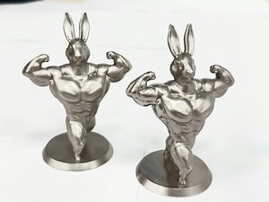 [Hot Item] 3D Printed Stainless Steel Muscle Rabbit