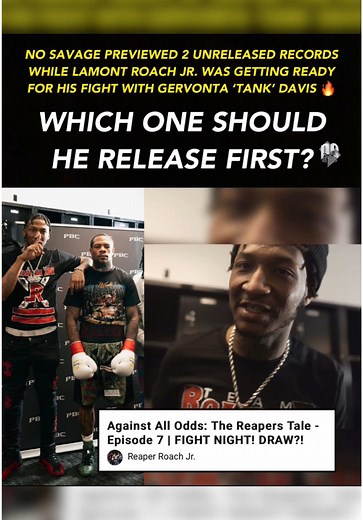 NoSavage Previews Upcoming Songs for Lamont Roach Jr.