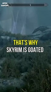 394K views · 2.1K reactions | That's why Skyrim is goated 樂 #skyrim | Apex Gaming | Facebook