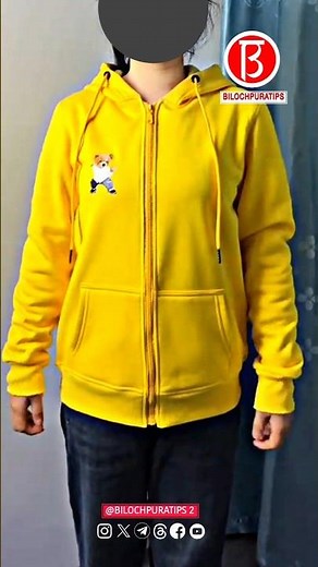 Sweatshirt to Cardigan Jacket