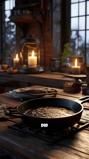 Cast iron is a reliable cooking tool during emergencies and outages.prepping, offgrid, selfrelience