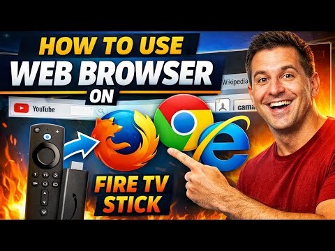 How To Use Web Browser On Amazon Fire TV Stick (2026) | Easy Guide