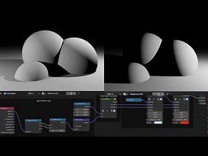 Ray Tracer with Blender Math Nodes (Tutorial Part 3) - Shadows, Point Light Sources