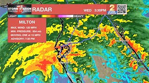 17K views · 11 shares | JUST IN: Hurricane Milton makes landfall near Sarasota, Florida. NWS Doppler radar data indicated the eye of Hurricane Milton has crossed inland. Here is the latest: https://www.wbrz.com/news/hurricane-milton-makes-landfall-near-sarasota-florida | WBRZ Weather | Facebook