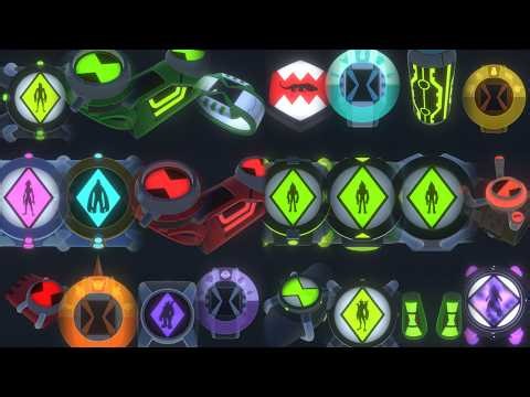 All Omnitrix Codes Review | OMNI WATCH 3D GAME | ‪@AlienX-Ben‬
