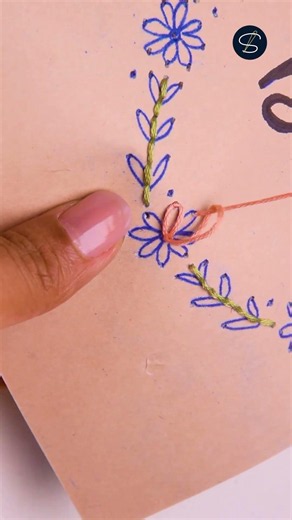 Paper Embroidery Wreath Pattern for Beginners (FULL video link in comments)