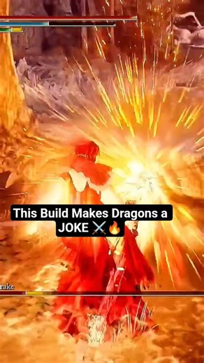 Jagged Peak Drake Deleted in 20 Seconds 🎮⏱️#eldenring #eldenringbuilds #fromsoftware