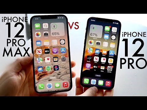 iPhone 12 Pro Vs iPhone 12 Pro Max In 2023! (Comparison) (Review)