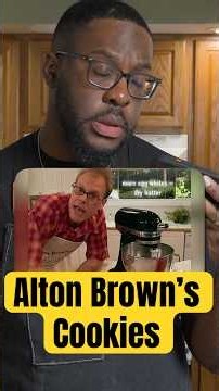 Alton Brown’s THICK-BODIED Cookies! #foodreview #recipe #baking