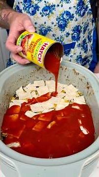 Slow Cooker Beef Enchilada Casserole