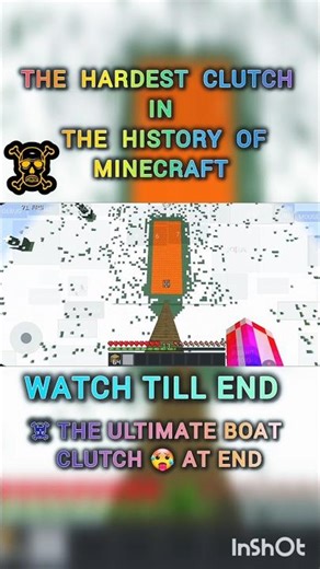 🔥 THE HARDEST CLUTCH IN MINECRAFT HISTORY ☠️