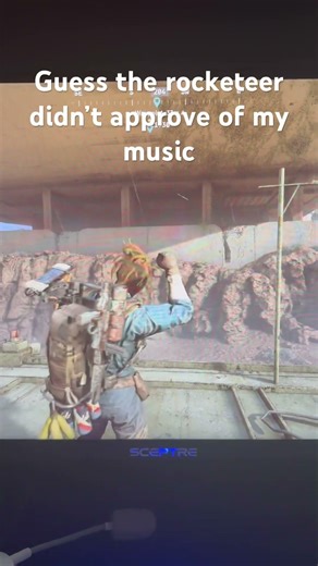 Well that’s mean #rock #gaming #arcraiders #rocketeer