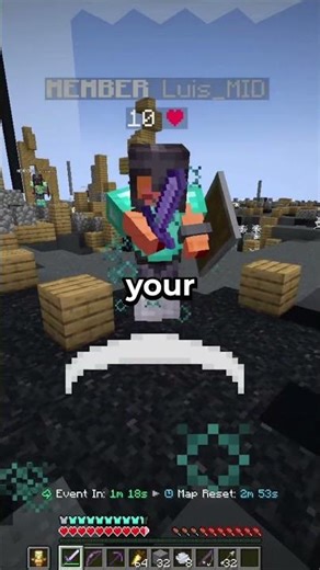 Minecraft Players Don't Know This Setting #minecraft #pvptips #shorts