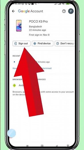 How to Logout Gmail Account From Other Devices #gmail#google#logoutgmailaccount#shorts#