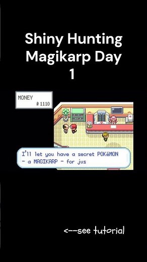 Shiny Hunting Magikarp Day 1 #pokemon #shinyhunting #shinypokemon