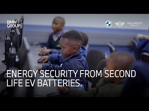 Energy Security from Second life EV Batteries