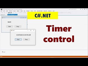 Timer Control | C#.net | Window Form Control | Aparna Jagtap