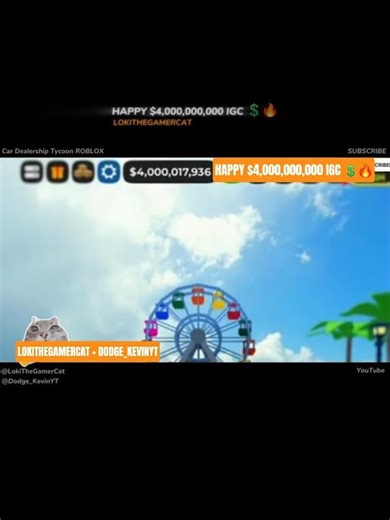 Happy $4,000,000,000 IGC 💲🔥 ‪@Dodge_KevinYT‬ #youtubeshorts #shortsfeed #cdt #funny #money #gaming