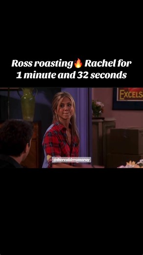 Ross roasting Rachel for 1 minute and 32 seconds🤣 #friends #friendstv #fyp #rossgeller #rachelgreen