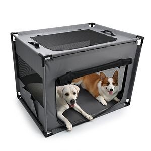 [Hot Item] Spacious and Portable Foldable Pet Crate for Dogs and Cats