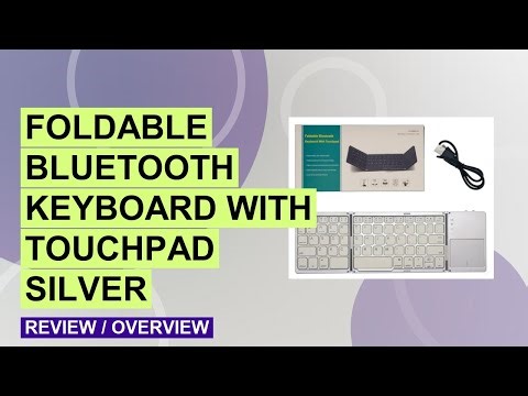 Foldable Bluetooth Keyboard with Touchpad Review – Portable 64-Key Wireless Keyboard for All Devices