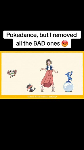 Pokedance, but I remove all the BAD ones 😡 #pokedance #pokemondance #pokemonday #pokemon