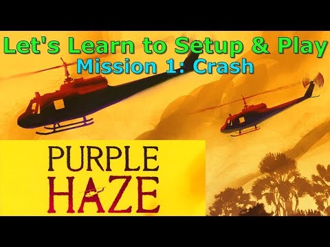 Solo Gamers Club - Let's Learn to Setup and Play: Purple Haze