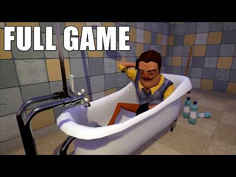 Hello Neighbor Reborn Pre-Alpha | Full Game Walkthrough