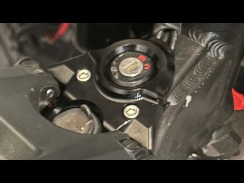 How to put a ignition cover on your surron light B