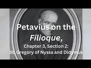 St. Gregory of Nyssa and Didymus on the Filioque