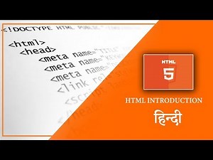 Html Introduction & basic tags in हिन्दी - Day 01