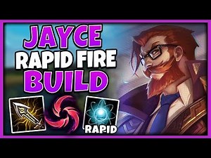 HAIL OF BLADES CRIT JAYCE BUILD (RAPID FIRE!) - League of Legends