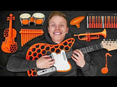 I Tested INSANE 3D Printed Instruments!