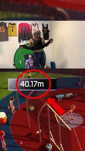 Weight Vest + Discus Kinect Sports🔥❗️ #trackandfield #track #kinect #kinectsports #athlete