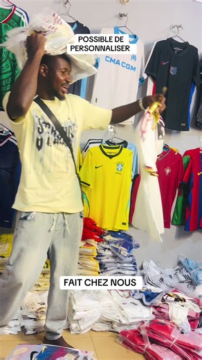 Maison des Maillots Togo – personnalisation de maillots à Lomé