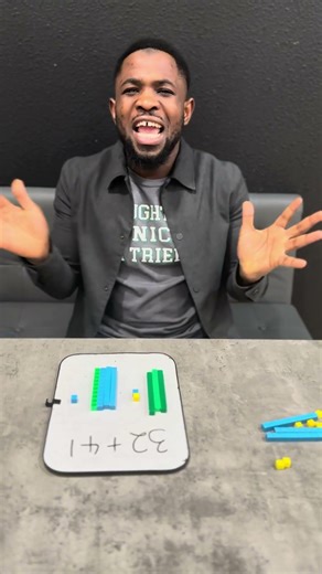 Adding using base 10 blocks #matheducation #mathisfun #teachersofinstagram #education #mathteacher